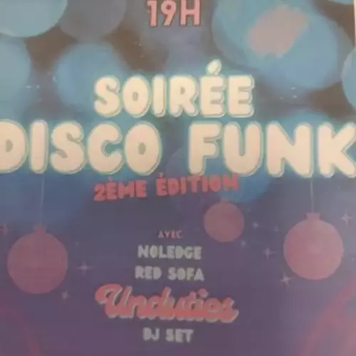 Soirée disco funk le 4 mai à Sauveterre de Guyenne
